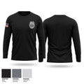 Presidio Police Department Long Sleeve Performance Shirt - 1