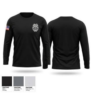 Long Sleeve Performance Shirt, Presidio Police Department, Police, Teamtime, Team time, sublimation, custom sports apparel, team uniforms, spirit wear, spiritwear, sports uniforms, custom shirts, team store, custom team store, fundraiser sports, apparel fundraiser