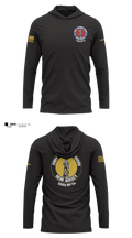 508th MP Co 62121000 Long Sleeve Performance Shirt with hood - 3