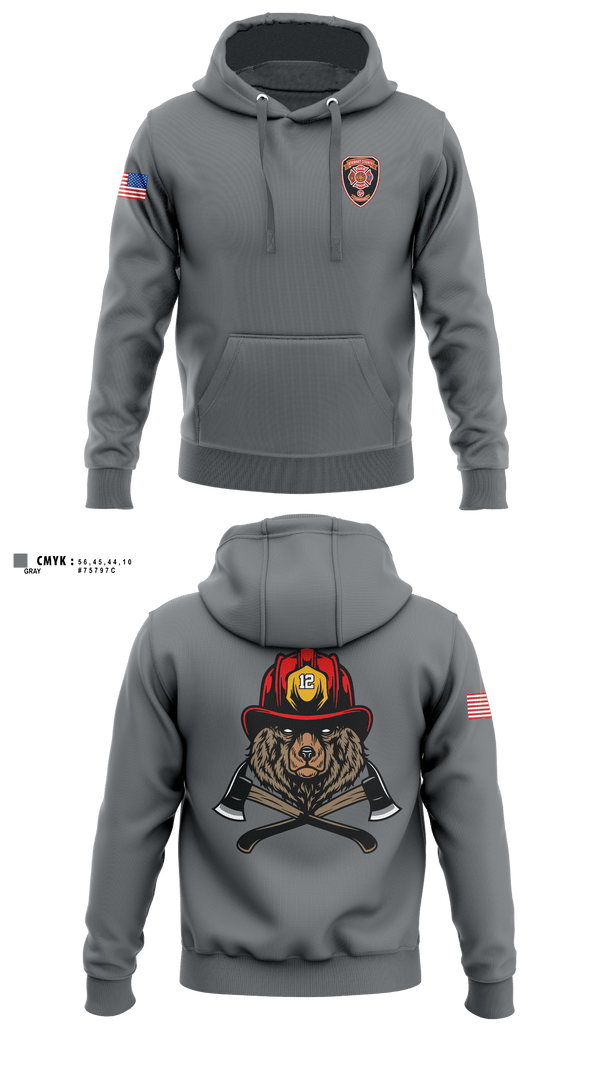 Hoodie, Stewart County Fire Rescue, Fire Department, Teamtime, Team time, sublimation, custom sports apparel, team uniforms, spirit wear, spiritwear, sports uniforms, custom shirts, team store, custom team store, fundraiser sports, apparel fundraiser