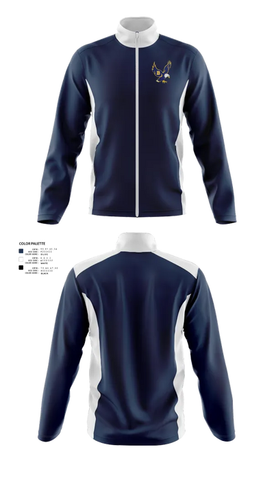 Barrington High School Gymnastics 6144044 Fleece Jacket - 21