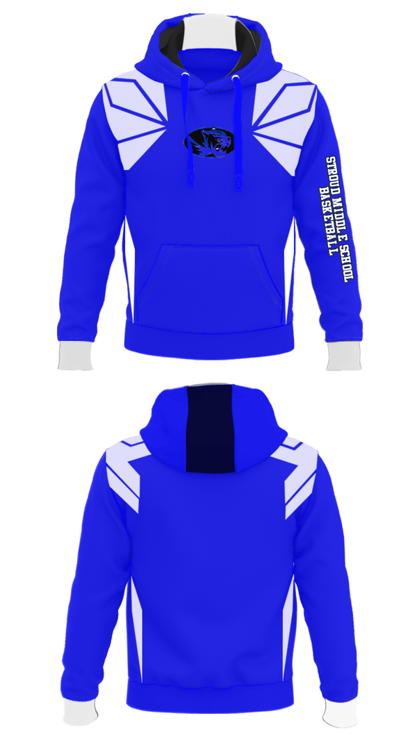 Hoodie, Stroud Middle School Basketball, Women's Basketball, Teamtime, Team time, sublimation, custom sports apparel, team uniforms, spirit wear, spiritwear, sports uniforms, custom shirts, team store, custom team store, fundraiser sports, apparel fundraiser