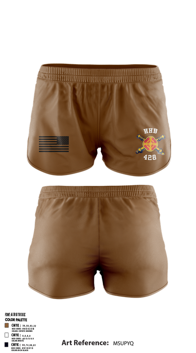 HHB, 428th Field Artillery Brigade 81466610 Ranger Panties - 1