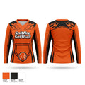 Spitfire Softball Women's Long Sleeve V-neck Shirt - 1