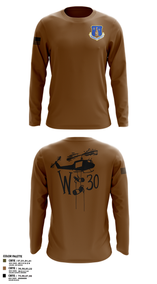 Long Sleeve Performance Shirt, 145th LRS/LGVM, , Teamtime, Team time, sublimation, custom sports apparel, team uniforms, spirit wear, spiritwear, sports uniforms, custom shirts, team store, custom team store, fundraiser sports, apparel fundraiser
