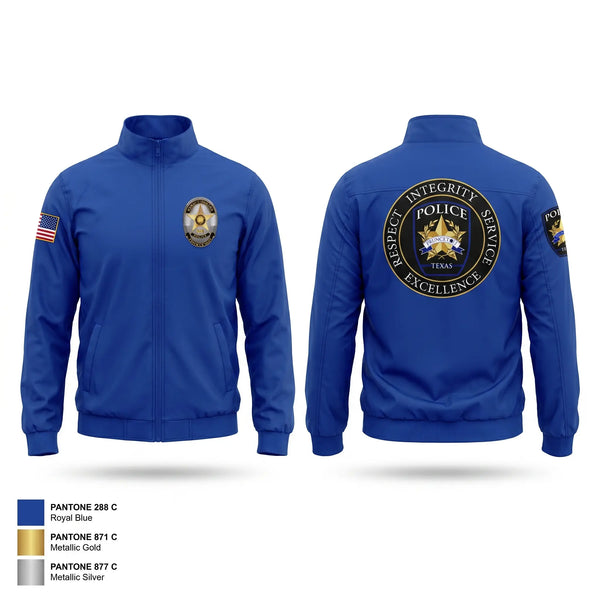 Windbreaker, Princeton Police Department, Police, Teamtime, Team time, sublimation, custom sports apparel, team uniforms, spirit wear, spiritwear, sports uniforms, custom shirts, team store, custom team store, fundraiser sports, apparel fundraiser