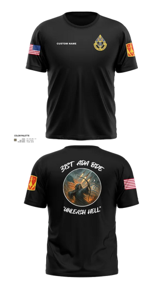 Old School Cotton Feel Shirt, HHB, 31st ADA BDE, , Teamtime, Team time, sublimation, custom sports apparel, team uniforms, spirit wear, spiritwear, sports uniforms, custom shirts, team store, custom team store, fundraiser sports, apparel fundraiser