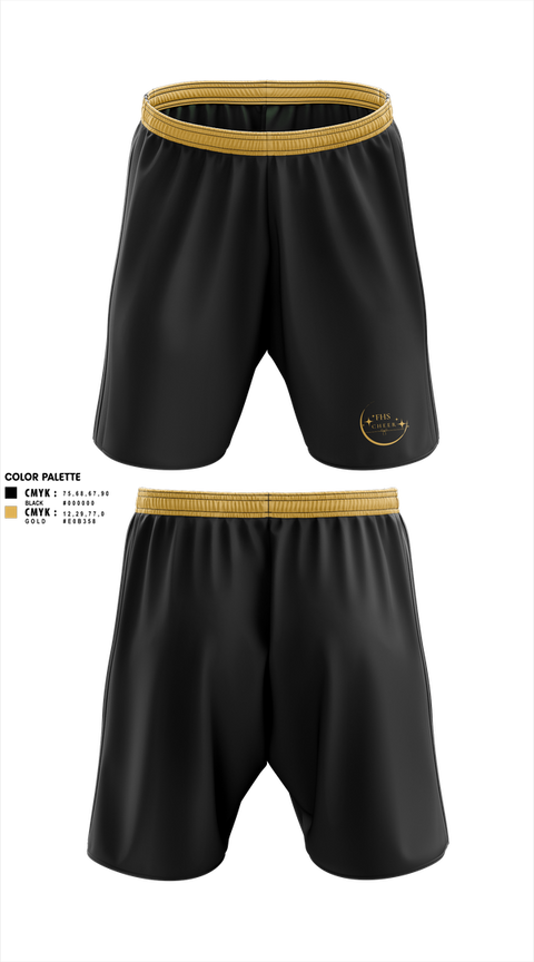 Athletic Shorts With Pockets, Fredericktown High School Cheerleading, Cheer, Teamtime, Team time, sublimation, custom sports apparel, team uniforms, spirit wear, spiritwear, sports uniforms, custom shirts, team store, custom team store, fundraiser sports, apparel fundraiser