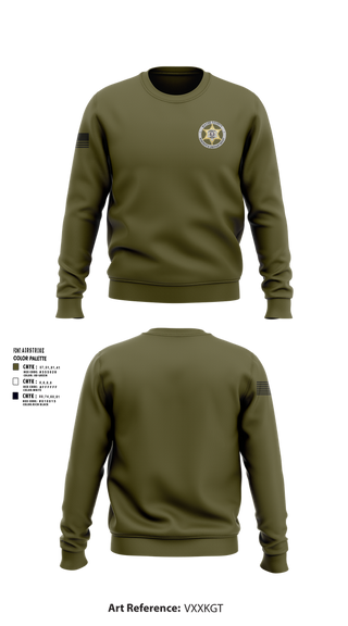 Crew Neck Sweatshirt, Wayne County Sheriff’s Department, , Teamtime, Team time, sublimation, custom sports apparel, team uniforms, spirit wear, spiritwear, sports uniforms, custom shirts, team store, custom team store, fundraiser sports, apparel fundraiser