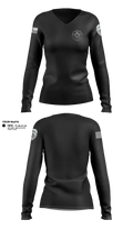 Lonestar Security and Investigations, LLC 40641969 Women's Long Sleeve V-neck Shirt - 2