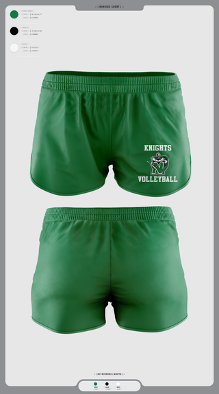 Womens Shorts, Nordonia Knights Volleyball, Men's Volleyball, Teamtime, Team time, sublimation, custom sports apparel, team uniforms, spirit wear, spiritwear, sports uniforms, custom shirts, team store, custom team store, fundraiser sports, apparel fundraiser