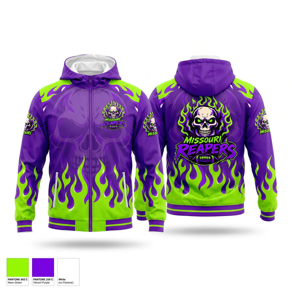 Windbreaker, Missouri Reapers, , Teamtime, Team time, sublimation, custom sports apparel, team uniforms, spirit wear, spiritwear, sports uniforms, custom shirts, team store, custom team store, fundraiser sports, apparel fundraiser