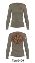 Marine Corps Security Forces Battalion 39264653 Women's Long Sleeve V-neck Shirt - 73