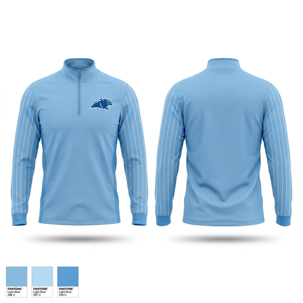 Quarter Zip Jacket, Springboro Panthers, Baseball, Teamtime, Team time, sublimation, custom sports apparel, team uniforms, spirit wear, spiritwear, sports uniforms, custom shirts, team store, custom team store, fundraiser sports, apparel fundraiser