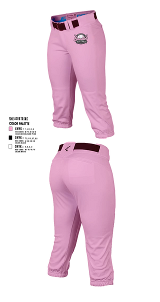 Softball Pants, Republic Sandlot Sisters, Softball, Teamtime, Team time, sublimation, custom sports apparel, team uniforms, spirit wear, spiritwear, sports uniforms, custom shirts, team store, custom team store, fundraiser sports, apparel fundraiser