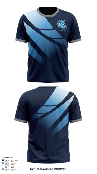 Short Sleeve Performance Shirt, Franklin Learning Center Basketball, Women's Basketball, Teamtime, Team time, sublimation, custom sports apparel, team uniforms, spirit wear, spiritwear, sports uniforms, custom shirts, team store, custom team store, fundraiser sports, apparel fundraiser
