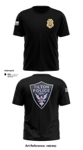 Tilton Police Department 94769957 Short Sleeve Performance Shirt - 2