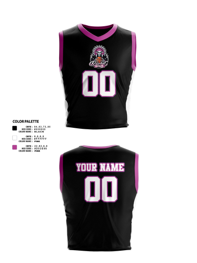 Rosedale Tribe Womens Basketball Jersey - 3
