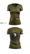 Tiger Force 55923978 Women's Short Sleeve V-neck Shirt - 3