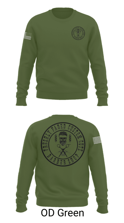 Freshly faded custom cutz 76197753 Crew Neck Sweatshirt - 4