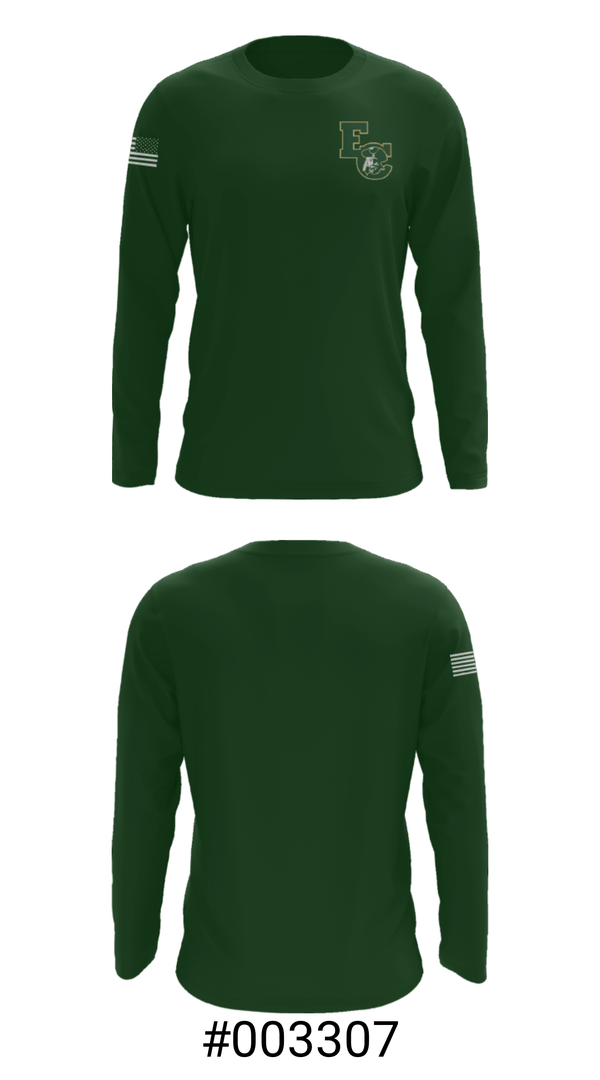 Long Sleeve Performance Shirt, East Chambers Elementary, Spirit Store, Teamtime, Team time, sublimation, custom sports apparel, team uniforms, spirit wear, spiritwear, sports uniforms, custom shirts, team store, custom team store, fundraiser sports, apparel fundraiser