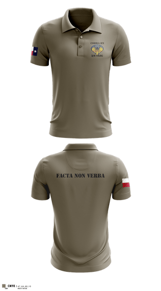 Short Sleeve Performance Polo, 3BN/6BDE Cobras, Army, Teamtime, Team time, sublimation, custom sports apparel, team uniforms, spirit wear, spiritwear, sports uniforms, custom shirts, team store, custom team store, fundraiser sports, apparel fundraiser