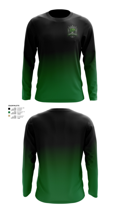 Aztecas Long Sleeve Performance Shirt - 21