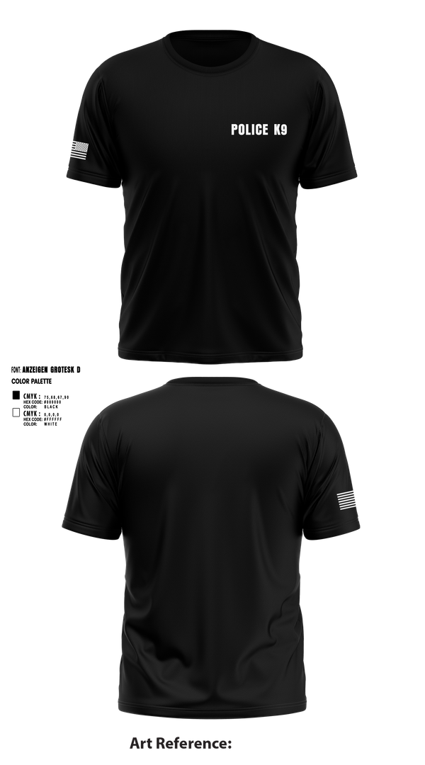 Short Sleeve Performance Shirt, POLICE K9, , Teamtime, Team time, sublimation, custom sports apparel, team uniforms, spirit wear, spiritwear, sports uniforms, custom shirts, team store, custom team store, fundraiser sports, apparel fundraiser