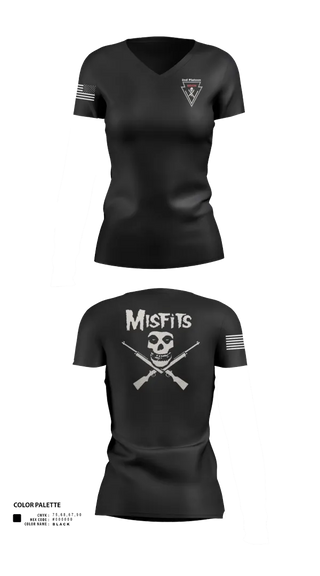 Womens Short Sleeve Vneck Shirt, 2/11 killer troop, Army, Teamtime, Team time, sublimation, custom sports apparel, team uniforms, spirit wear, spiritwear, sports uniforms, custom shirts, team store, custom team store, fundraiser sports, apparel fundraiser