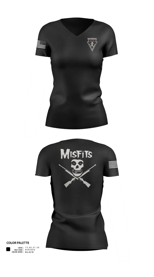 Womens Short Sleeve Vneck Shirt, 2/11 killer troop, Army, Teamtime, Team time, sublimation, custom sports apparel, team uniforms, spirit wear, spiritwear, sports uniforms, custom shirts, team store, custom team store, fundraiser sports, apparel fundraiser