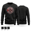 Firefighter Department Crew Neck Sweatshirt - 2