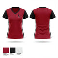 Chargers 4462621 Women's Short Sleeve V-neck Shirt - 1