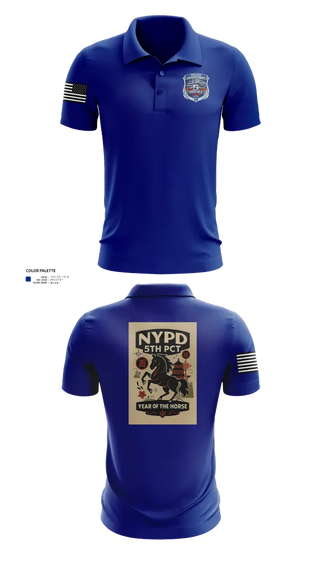 Short Sleeve Performance Polo, 5th Precinct, Police, Teamtime, Team time, sublimation, custom sports apparel, team uniforms, spirit wear, spiritwear, sports uniforms, custom shirts, team store, custom team store, fundraiser sports, apparel fundraiser