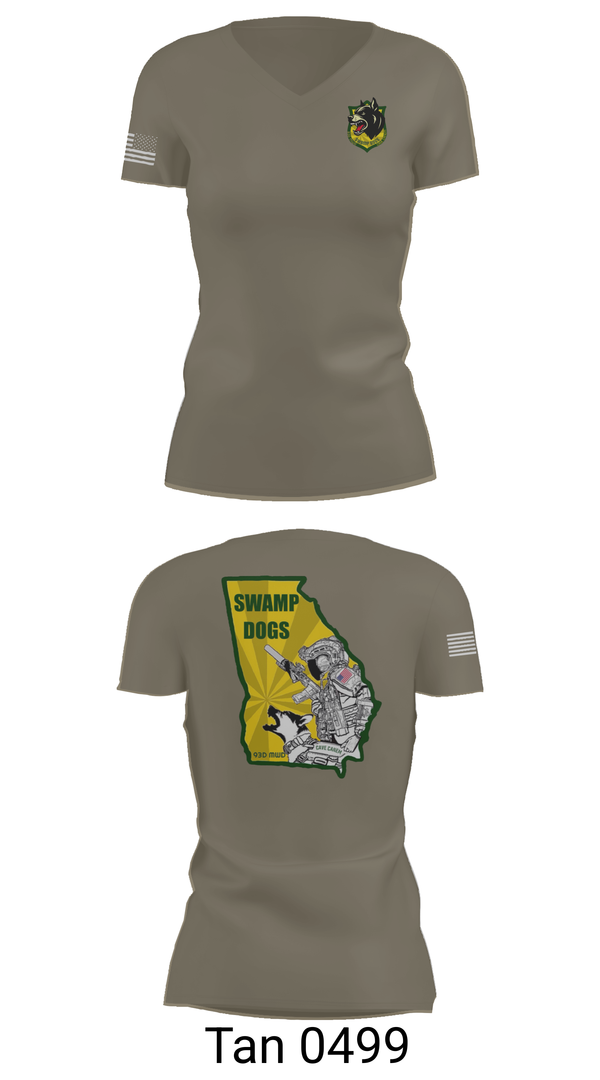 Womens Short Sleeve Vneck Shirt, 93D MP DET (MWD), , Teamtime, Team time, sublimation, custom sports apparel, team uniforms, spirit wear, spiritwear, sports uniforms, custom shirts, team store, custom team store, fundraiser sports, apparel fundraiser