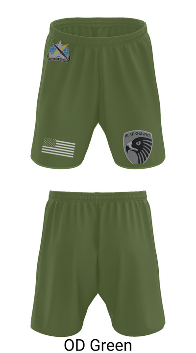 743rd MI BN 75372037 Athletic Shorts With Pockets - 49