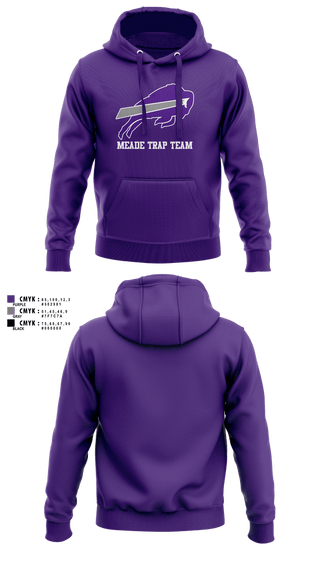 Hoodie, Meade High School Trap TeamMeade High School Trap Team, Spirit Store, Teamtime, Team time, sublimation, custom sports apparel, team uniforms, spirit wear, spiritwear, sports uniforms, custom shirts, team store, custom team store, fundraiser sports, apparel fundraiser