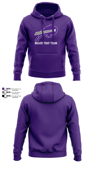Meade High School Trap Team 7017681 Hoodie - 4
