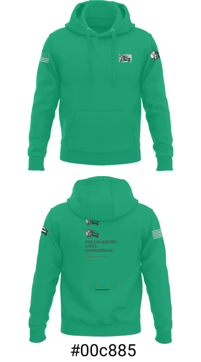 PAUL’S ALL ELECTRIC LAWN & LANDSCAPING 54268083 Hoodie - 17