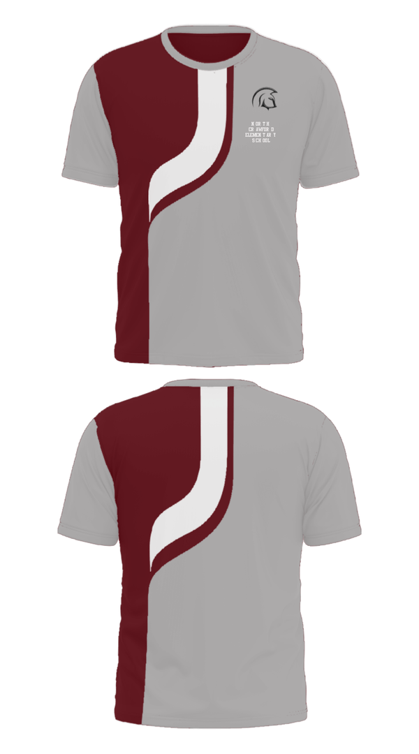 Short Sleeve Performance Shirt, North Crawford Elementary School, Spirit Store, Teamtime, Team time, sublimation, custom sports apparel, team uniforms, spirit wear, spiritwear, sports uniforms, custom shirts, team store, custom team store, fundraiser sports, apparel fundraiser