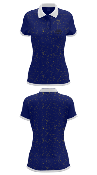 Women's Short Sleeve Performance Polo, Awaken Christian Academy, Women's Basketball, Teamtime, Team time, sublimation, custom sports apparel, team uniforms, spirit wear, spiritwear, sports uniforms, custom shirts, team store, custom team store, fundraiser sports, apparel fundraiser