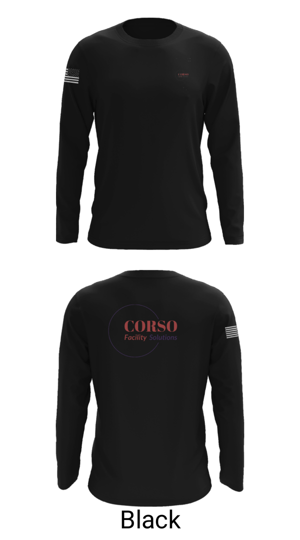 Long Sleeve Performance Shirt, Corso Air Services, , Teamtime, Team time, sublimation, custom sports apparel, team uniforms, spirit wear, spiritwear, sports uniforms, custom shirts, team store, custom team store, fundraiser sports, apparel fundraiser