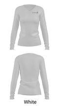 St Matthews Lutheran School 32265095 Women's Long Sleeve V-neck Shirt - 6