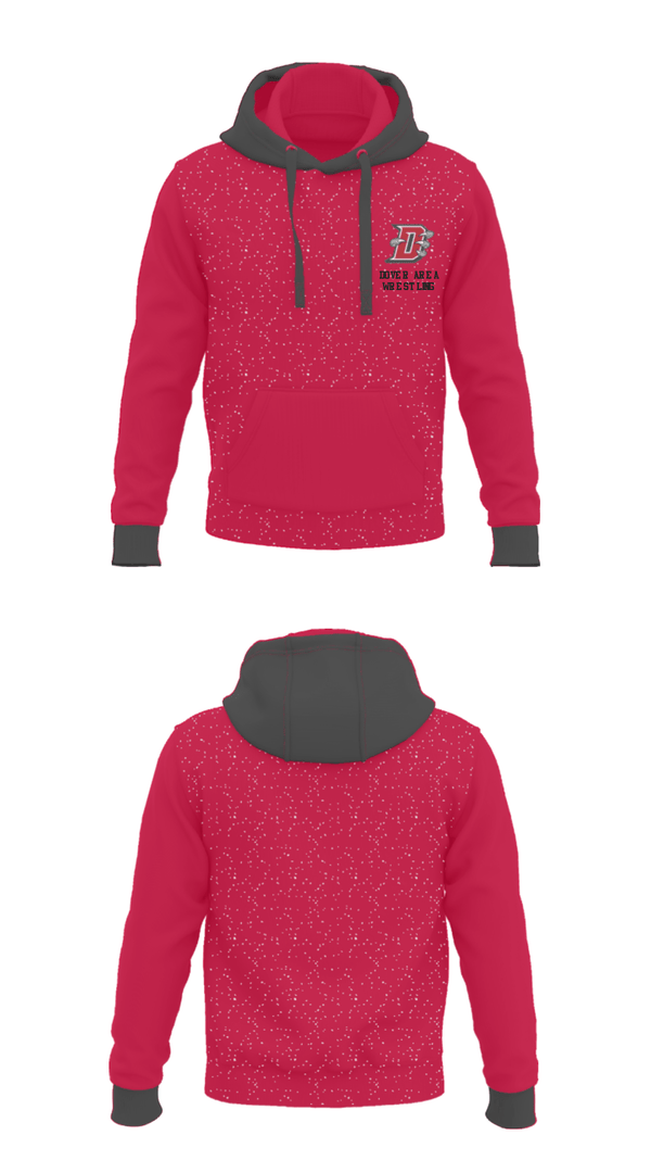 Hoodie, Dover Area High School Wrestling, Wrestling, Teamtime, Team time, sublimation, custom sports apparel, team uniforms, spirit wear, spiritwear, sports uniforms, custom shirts, team store, custom team store, fundraiser sports, apparel fundraiser