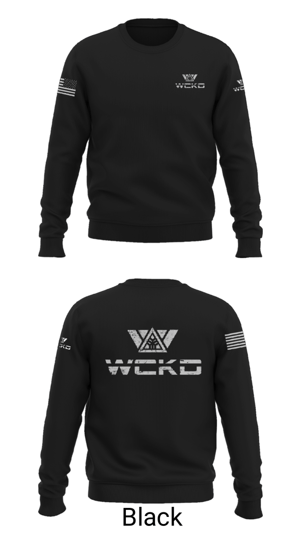 Crew Neck Sweatshirt, PA WCKD Airsoft Organization, , Teamtime, Team time, sublimation, custom sports apparel, team uniforms, spirit wear, spiritwear, sports uniforms, custom shirts, team store, custom team store, fundraiser sports, apparel fundraiser