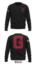 Glenwood High School Wrestling 84372950 Crew Neck Sweatshirt - 9
