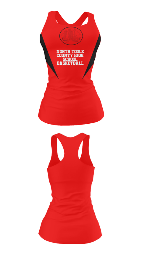 Tank Top, North Toole County High School Basketball, Men's Basketball, Teamtime, Team time, sublimation, custom sports apparel, team uniforms, spirit wear, spiritwear, sports uniforms, custom shirts, team store, custom team store, fundraiser sports, apparel fundraiser