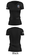 Widefield High School Swimming 46606735 Women's Short Sleeve V-neck Shirt - 14