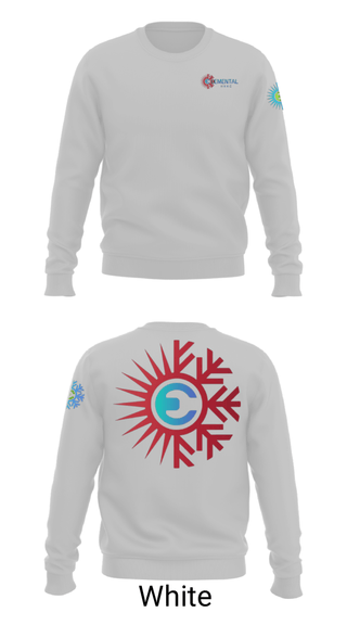 Crew Neck Sweatshirt, Elemental HVAC, , Teamtime, Team time, sublimation, custom sports apparel, team uniforms, spirit wear, spiritwear, sports uniforms, custom shirts, team store, custom team store, fundraiser sports, apparel fundraiser