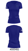 Southampton Academy Basketball 66190653 Women's Short Sleeve V-neck Shirt - 21