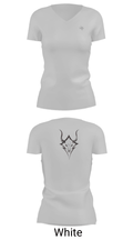 Border hoppers 2149138 Women's Short Sleeve V-neck Shirt - 7